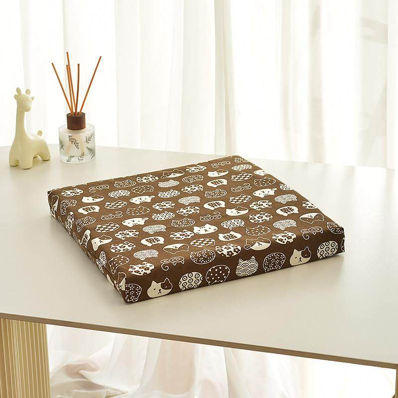 天然乳胶坐垫办公椅垫学生教室久坐不累座垫椅子垫子屁垫可拆洗