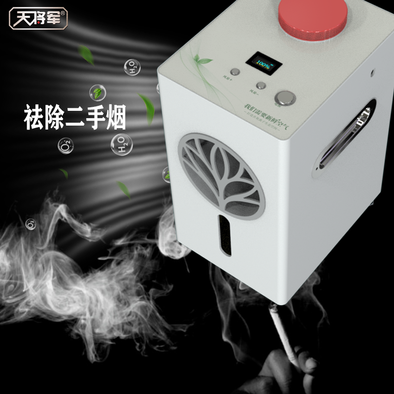 天将军水基负氧离子发生器睡眠空气净化除烟味卧室负离子加温一体