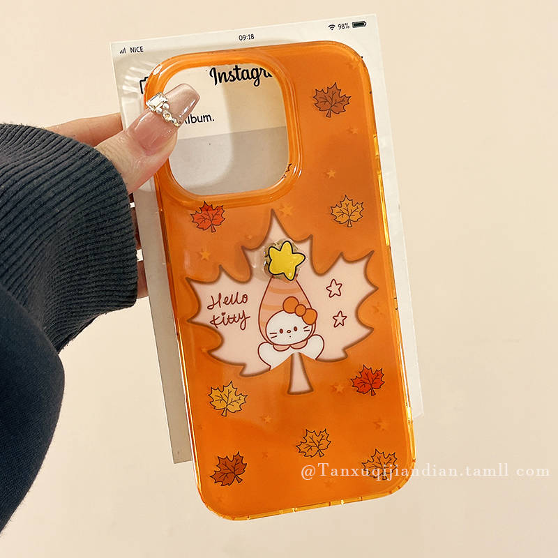 高帽kt猫适用苹果手机壳