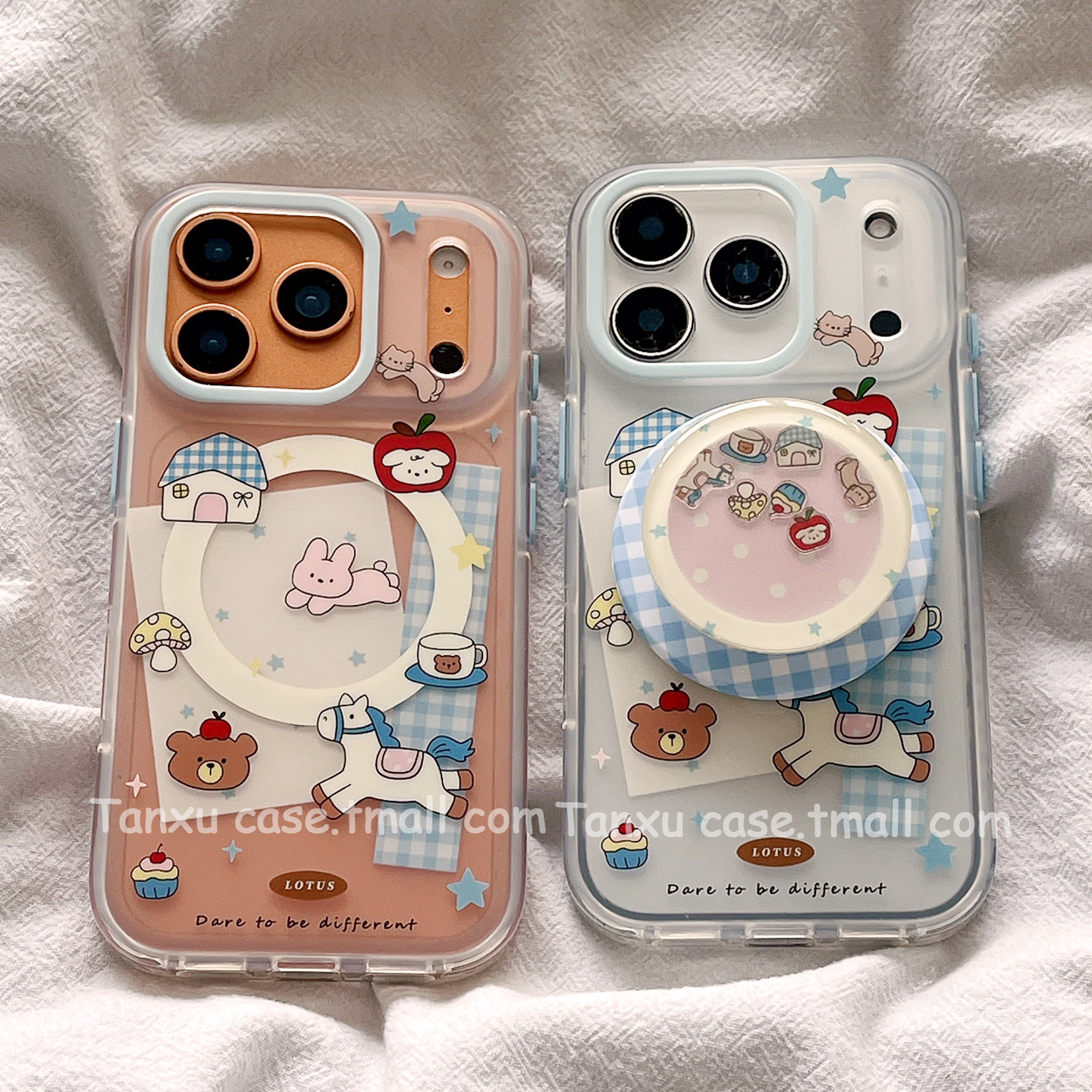 可爱卡通涂鸦格子小马适用苹果17promax手机壳iPhone16pro新年新款15带磁吸支架15pro防摔17小众17Pro全包16,3C数码配件,手机保护套/壳,淘宝优惠券,粉丝福利购,淘宝优惠卷
