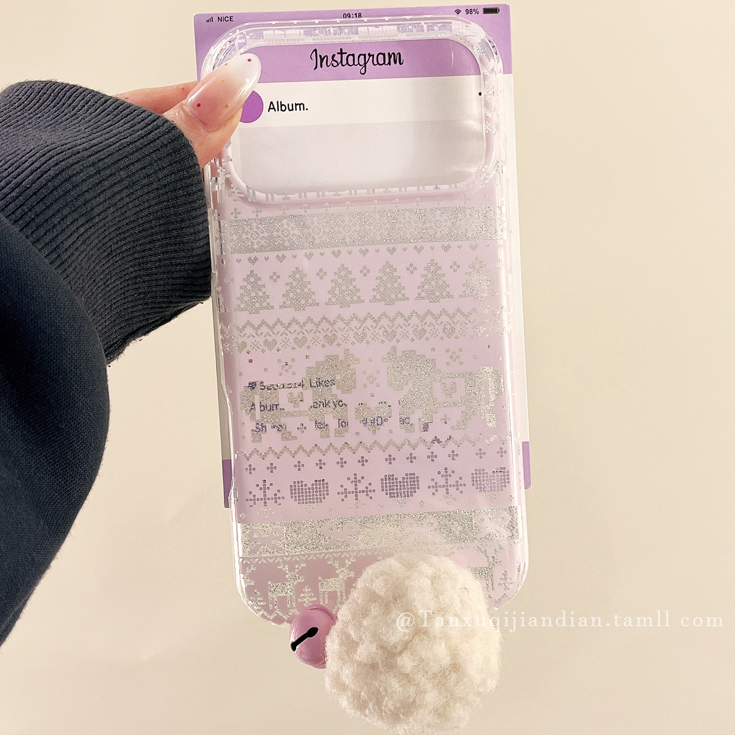 秋冬可爱卡通闪粉费尔岛小马适用苹果17promax手机壳iPhone16Pro新款15新年14pro防摔13小众16p马年17Pro全包,3C数码配件,手机保护套/壳,淘宝优惠券,粉丝福利购,淘宝优惠卷