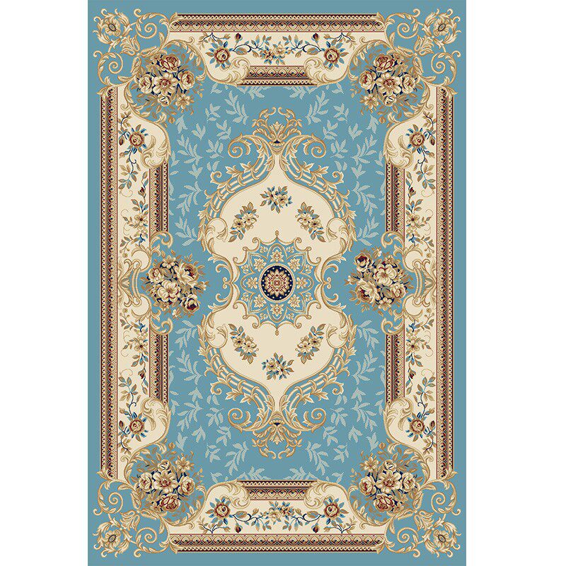 东升地毯 欧式美式客厅沙发大地垫 卧室床边毯满铺家用加厚茶几垫