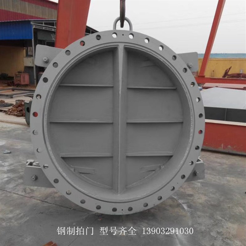 高强度模压玻璃钢复合玻璃钢拍门防倒灌铸铁拍门水库不锈钢拍门