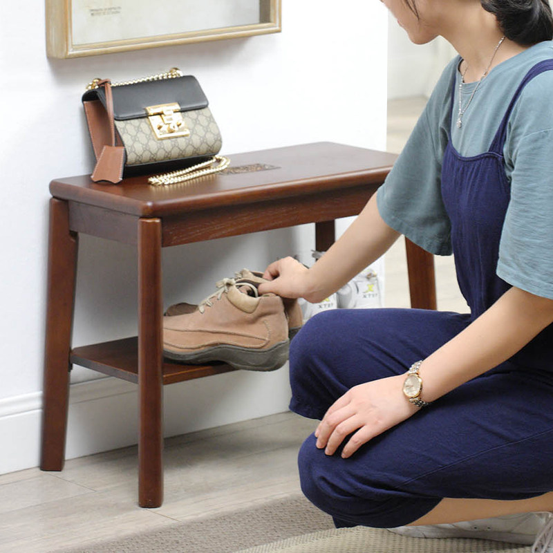 欧式实木收纳凳子可坐人储物凳小沙发凳子置物收纳穿换鞋凳子门口