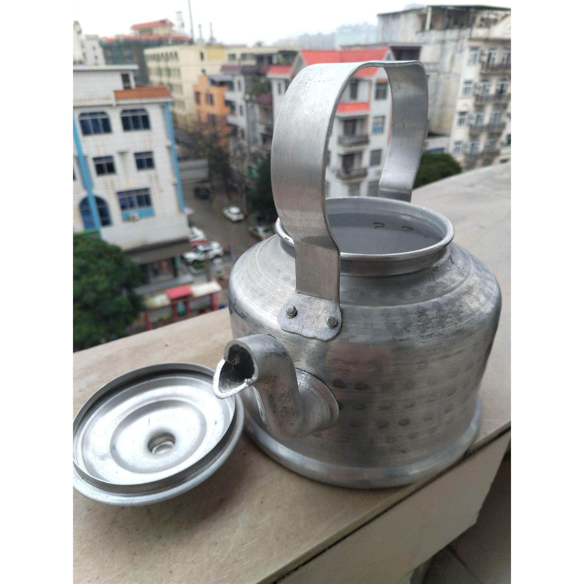 特厚铝水壶商用大容量烧水壶老式家用铝手工烧煤炉子燃气水壶