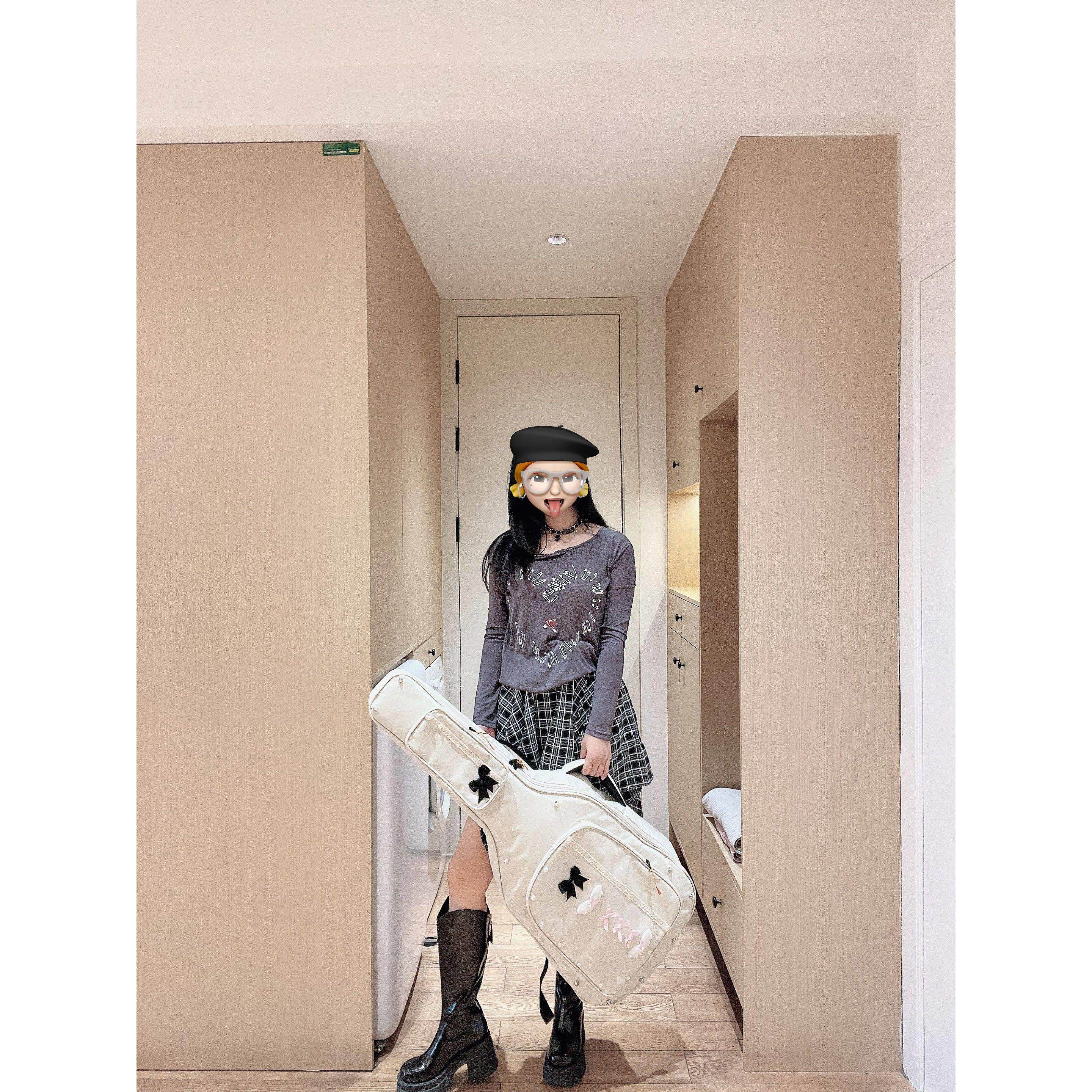 原创正品手作吉他包朋克摇滚金属个性电吉他木吉他背包贝斯琴包