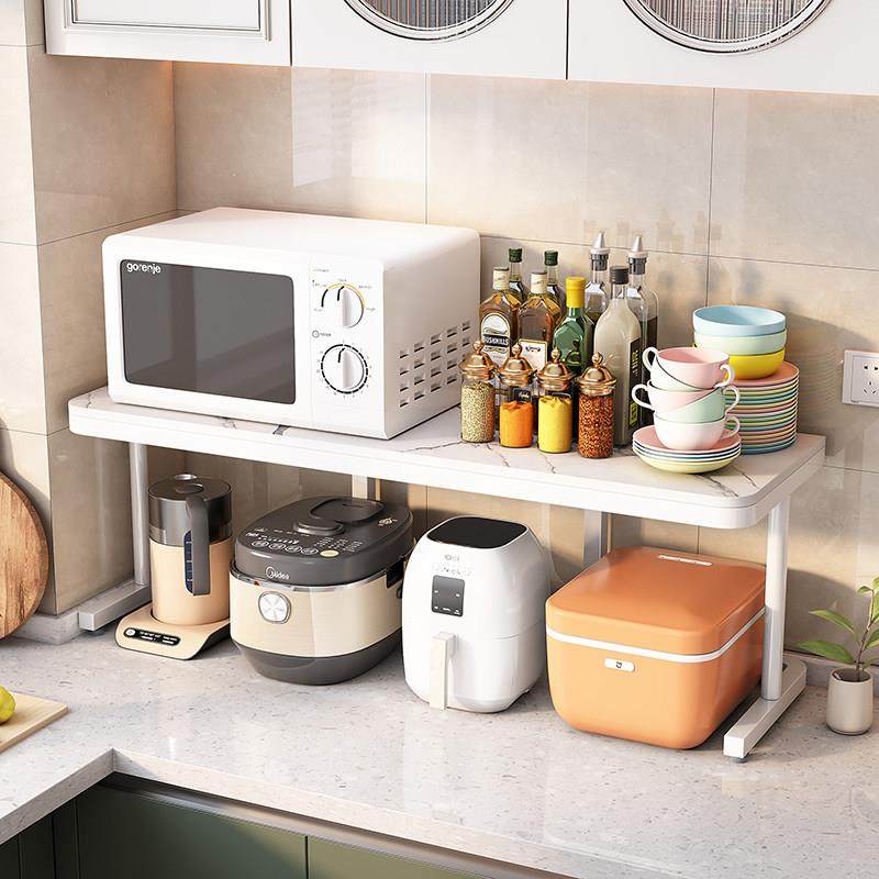 厨房置物架台面微波炉架烤箱架灶台收纳架电饭锅收纳架空气炸锅架,厨房/烹饪用具,微波炉置物架,淘宝优惠券,粉丝福利购,淘宝优惠卷