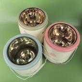 B338玻璃衬里保温桶真空水壶瓶衬里饭盒手提式 饭桶汤碗保温饭盒