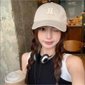 假发帽一体女2025年新款 春加宽帽檐棒球帽麻花辫大头围显脸小软顶