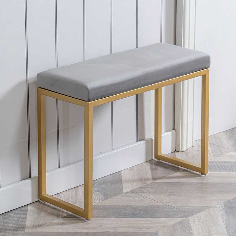 W8换鞋凳25cm极窄家用门口可坐入户软包坐垫简约超窄穿鞋椅子金属