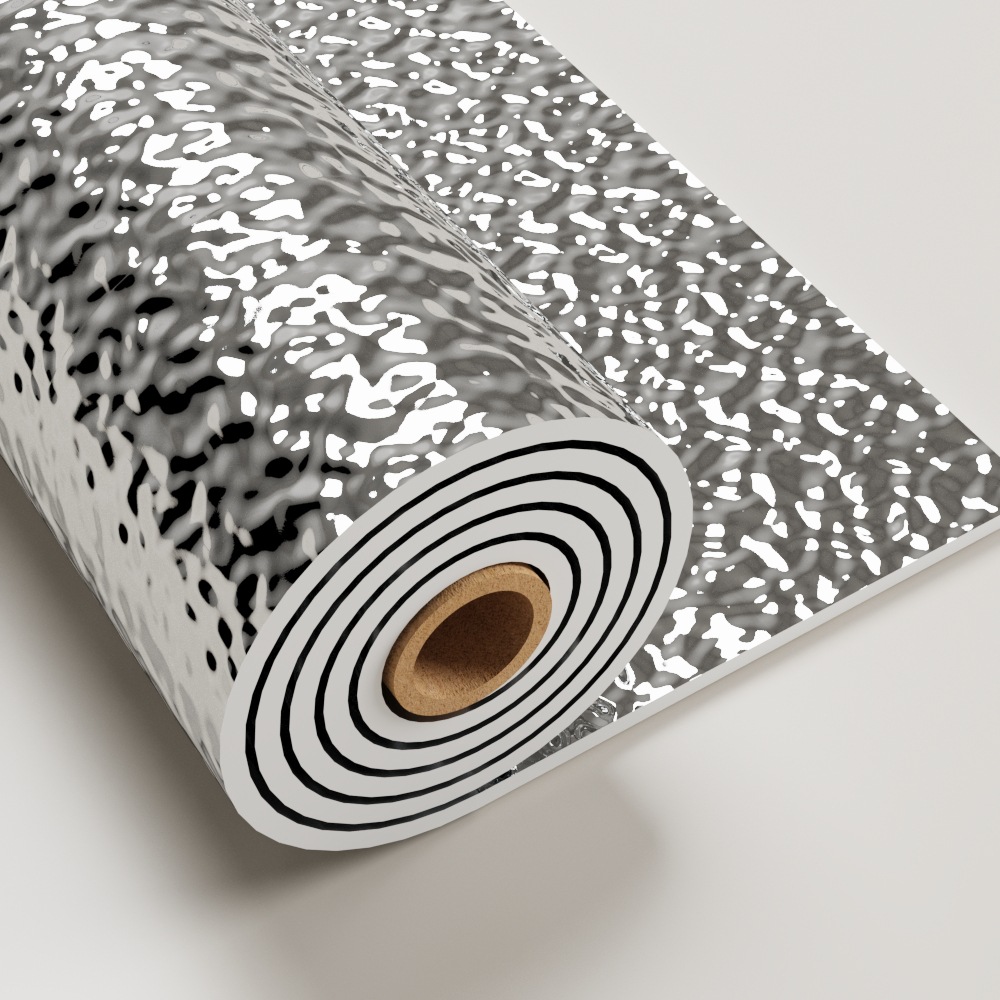 水波纹自粘膜吊顶天花板KTV金属仿不锈钢背景墙镜面装饰银色贴纸