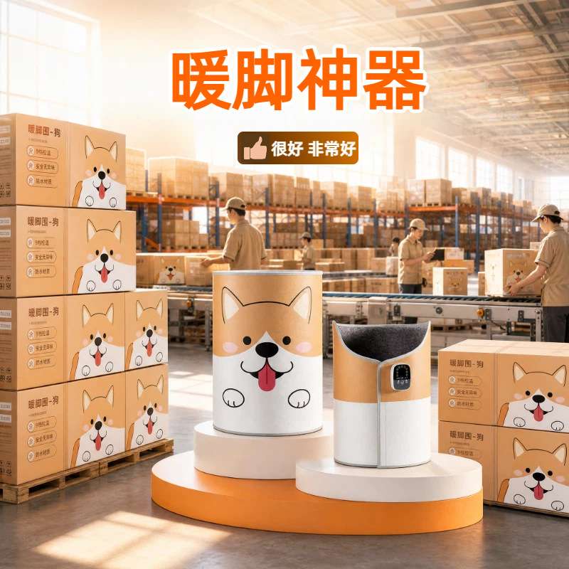 暖脚神器办公室桌下取暖器过冬