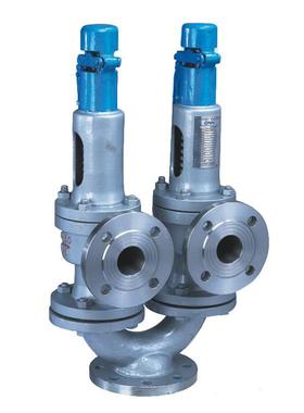 特种设备许可证A38Y双联弹簧式安全阀双联式法兰安全阀DN5065