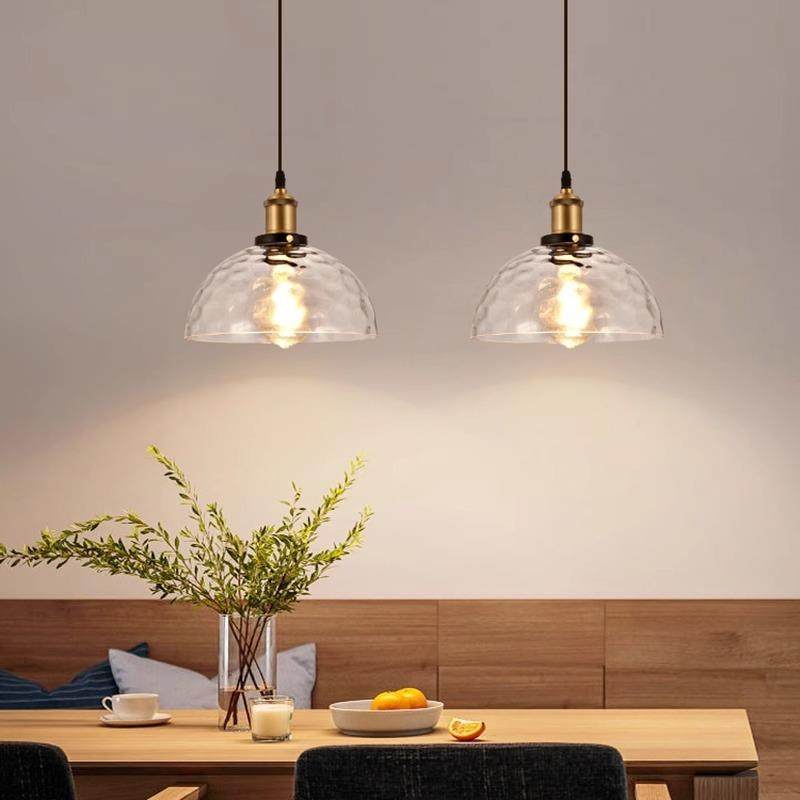 设计师的17213简灯餐厅璃轻奢复古工业餐桌吧台灯约风卧室床头玻,家装灯饰光源,智能吊灯,淘宝优惠券,粉丝福利购,淘宝优惠卷