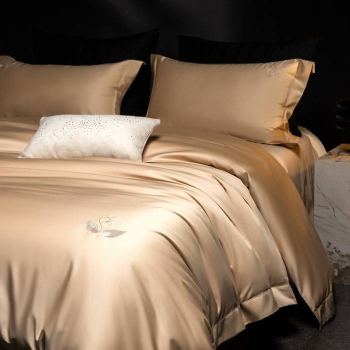 欧式轻奢200支匹马棉四件套100纯棉数码印花全棉床单被套高端床品