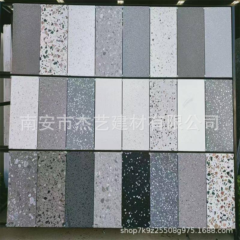 天然水磨600*600水头厂家进口人洞造石石地面无机石圆柱微晶石台
