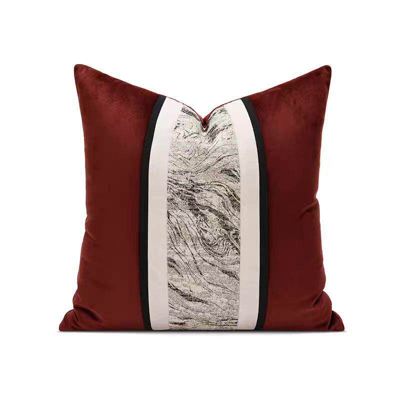 现代简客轻约酒店样板间抱枕新中靠式包奢沙发无品牌/厅靠垫方枕