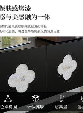 美式古USN玄关餐式边柜法中古风复黑色实简约门厅木入户设计师储