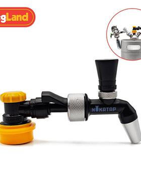 精酿啤酒不e锈钢keg桶户桶外打器酒便携酒头二发打酒器ENN套装KgL