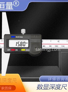 55474上海度恒量不锈钢数显深2尺0-100-000-300mm