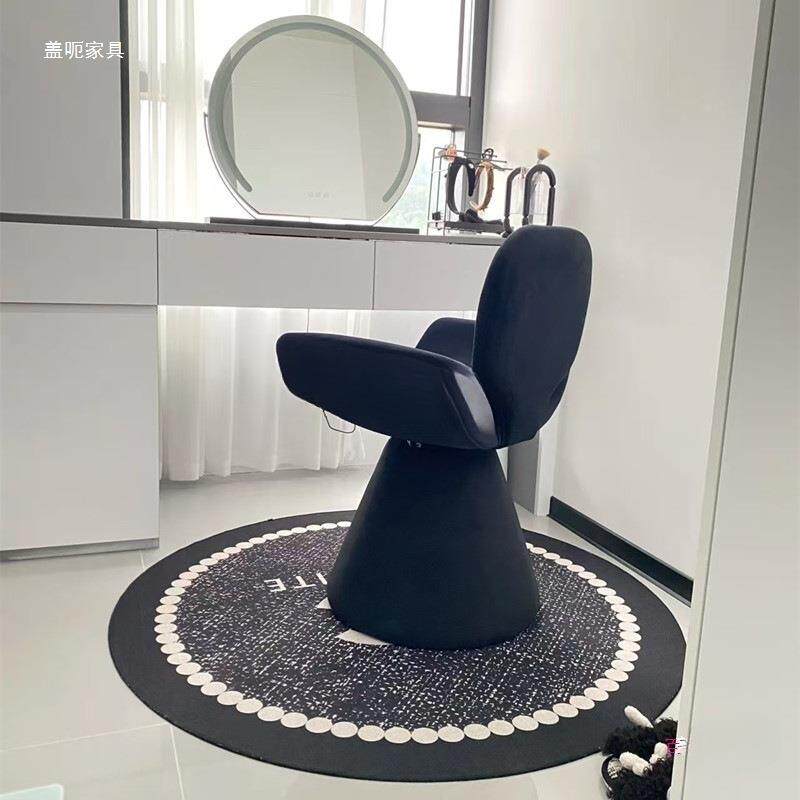 奶油桌化妆风凳卧室20240914梳妆台凳子法式公主轻椅奢美甲电脑椅