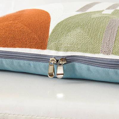 205新款全2棉时刺绣设计工抱枕艺FCI被105*145尚芳华-蓝