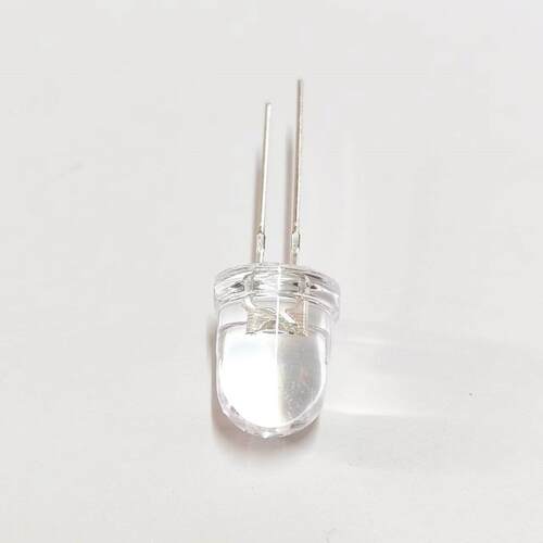 led灯珠8MM圆头白光光绿蓝光JIV功红光发光二极管超高亮低耗