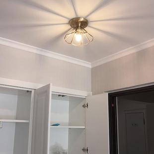 欧式铜客厅吸顶灯餐厅全灯式D酒店客房LE卧MC701-1Q室阳美台书房