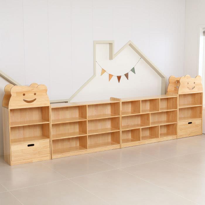 幼儿园实木具002柜教玩具纳区组合柜儿童玩宝宝收储物柜具收纳组