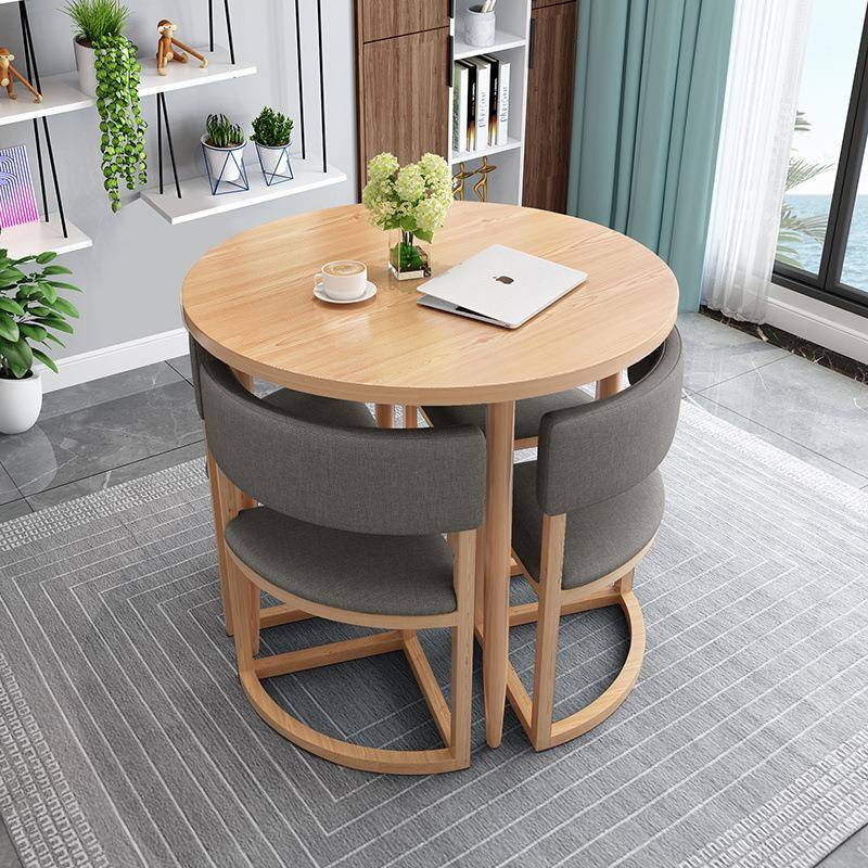 台简约接待洽谈椅组合店铺会61919642客小桌户休型阳闲圆桌餐桌