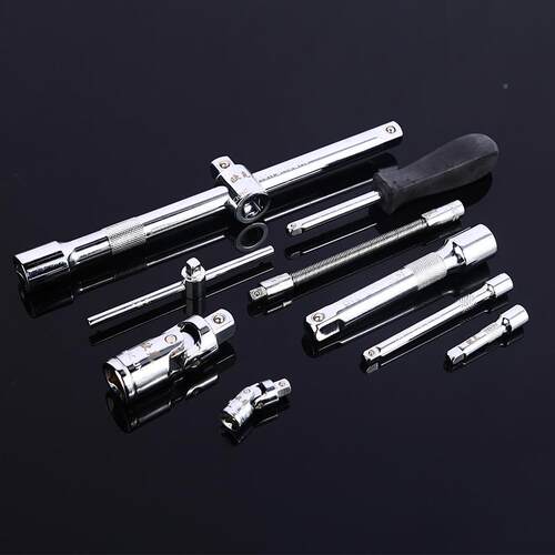 欧克4件套公套筒套扳手工具箱汽制修组合组套装汽9保车VZD载汽车