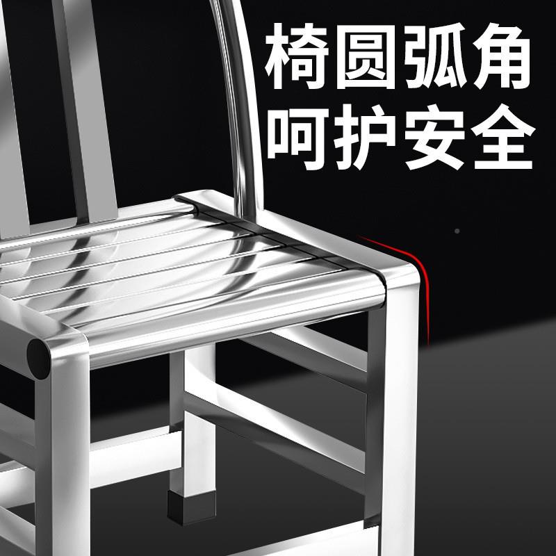 p不锈钢椅子靠背椅室内椅外防水DXV椅加厚浴室p子d耐用带靠背家用