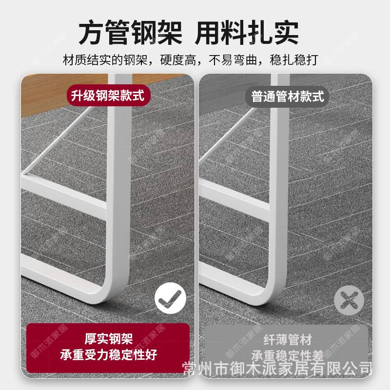 办公桌员工位办公室桌职员桌椅组合单人工位电脑桌子现代书桌