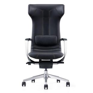 椅众晟家具海豚皮制大班时尚 议洽谈椅椅书房办 公椅商务会无品牌