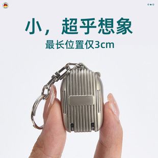 指甲刀迷你便携可折叠翻盖带磨甲钥匙扣单个装迷你行李箱指甲钳