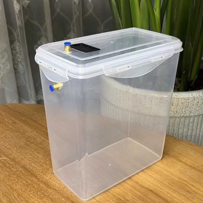 5.8L米桶3D打印机耗材干燥箱PLA双层密封盒防潮箱1KG料盘盒通意赛