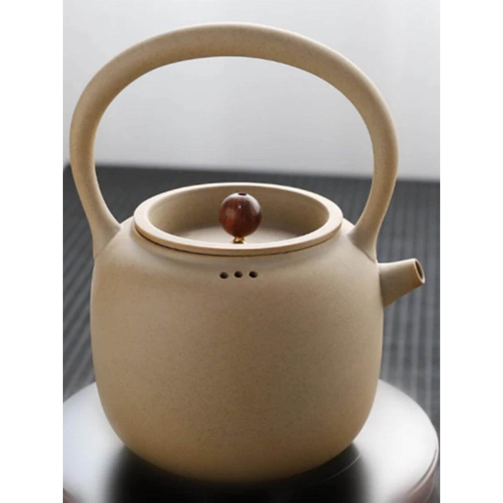 小型迷你陶瓷烧水壶泡茶专用陶壶茶壶煮茶器无釉无涂层电陶炉专用