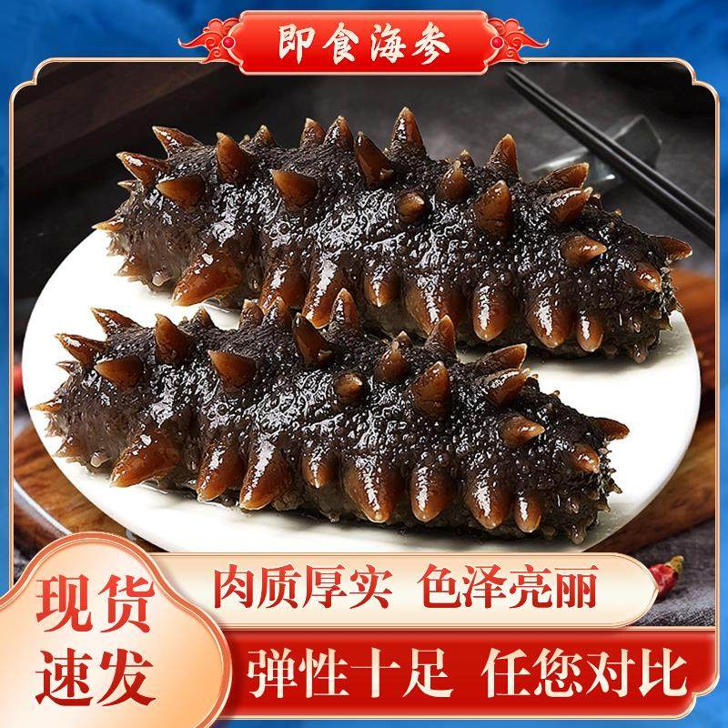 4斤/6斤即食海参开 袋即食辽参辽刺参鲜活大连海参独立包装袋一斤