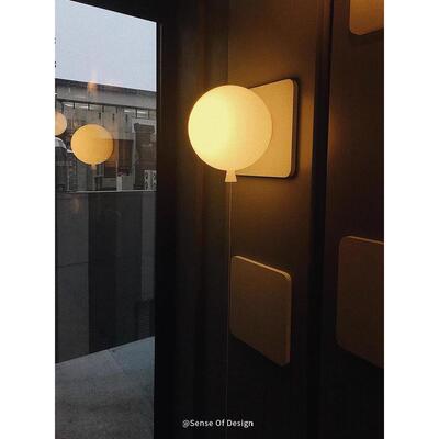 捷克Memory气球壁灯设计师款过道灯梦幻儿童房卧室床头玻璃壁灯