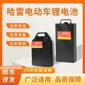 大哈雷电动车锂电池60V12AH20AHX9X20启牛48V72V踏板车可拆卸电瓶