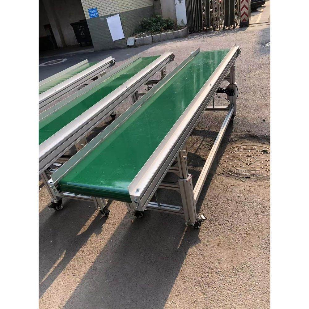 流水线输送带传送带小型传送机爬坡传动带工业平皮带食品级注塑机