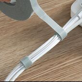 数据线收纳神器魔术贴扎带理线器电脑束线带桌面电线走线固定绑带