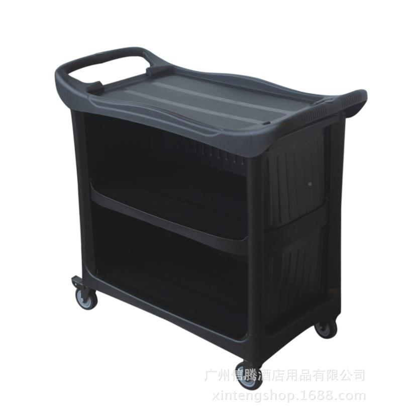 服多用途2三层手推车AF08餐179B收车带挡板料塑务车