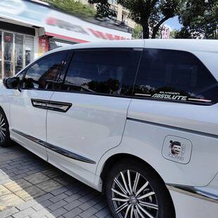 奥德赛oydssey力绅车窗饰条车身黑化艾装饰亮623条外改观装