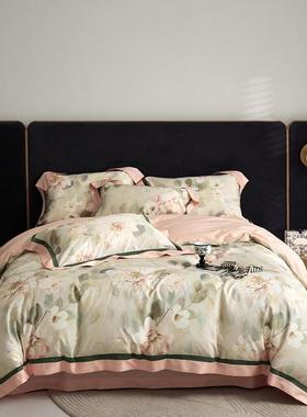 新款件02410支澳数码印花四套双飞边全棉0套件工厂直销直播爆款1