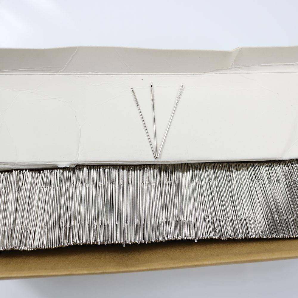 针厂家LF340802直2供24#6#金尾十字头绣针金尾针钝针绣花针刺绣线