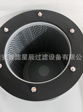 六螺丝吊装除尘滤抛丸机筒间防车*静电覆膜锥UTJ型除尘滤筒325330