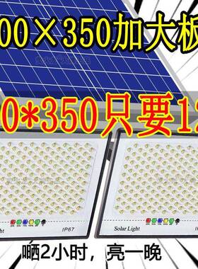 太阳能灯家用户外照灯明室内XDU农村晚上自动亮院大功率路灯特庭