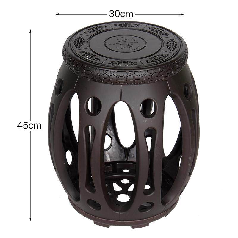 耐古人筝子防凳裂古筝琴凳TVT单儿童轻便镂空茶室圆凳摔