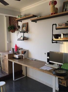 窗实木台板桌吧PUC台面板榆木桌面面板飘窗台板风化木板面榆木飘